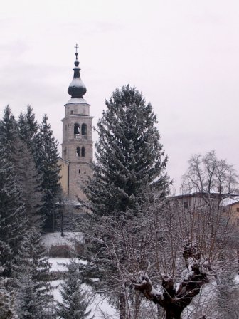 L'inverno sta finendo - campanile di Prato