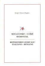Copertina del repertorio lessicale italiano-resiano